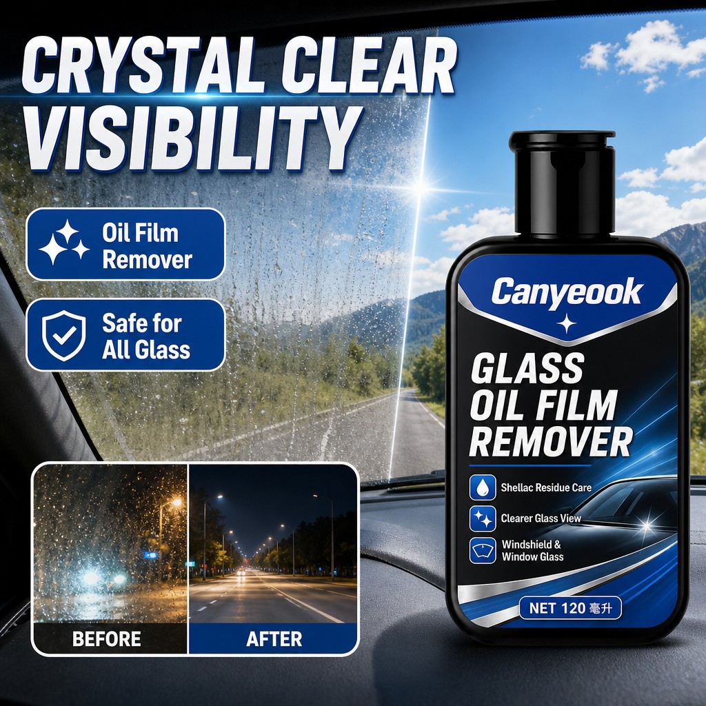 Glass Cleaner Streak - Limpiador de Vidrios CANYEOOK 120ml Elimina