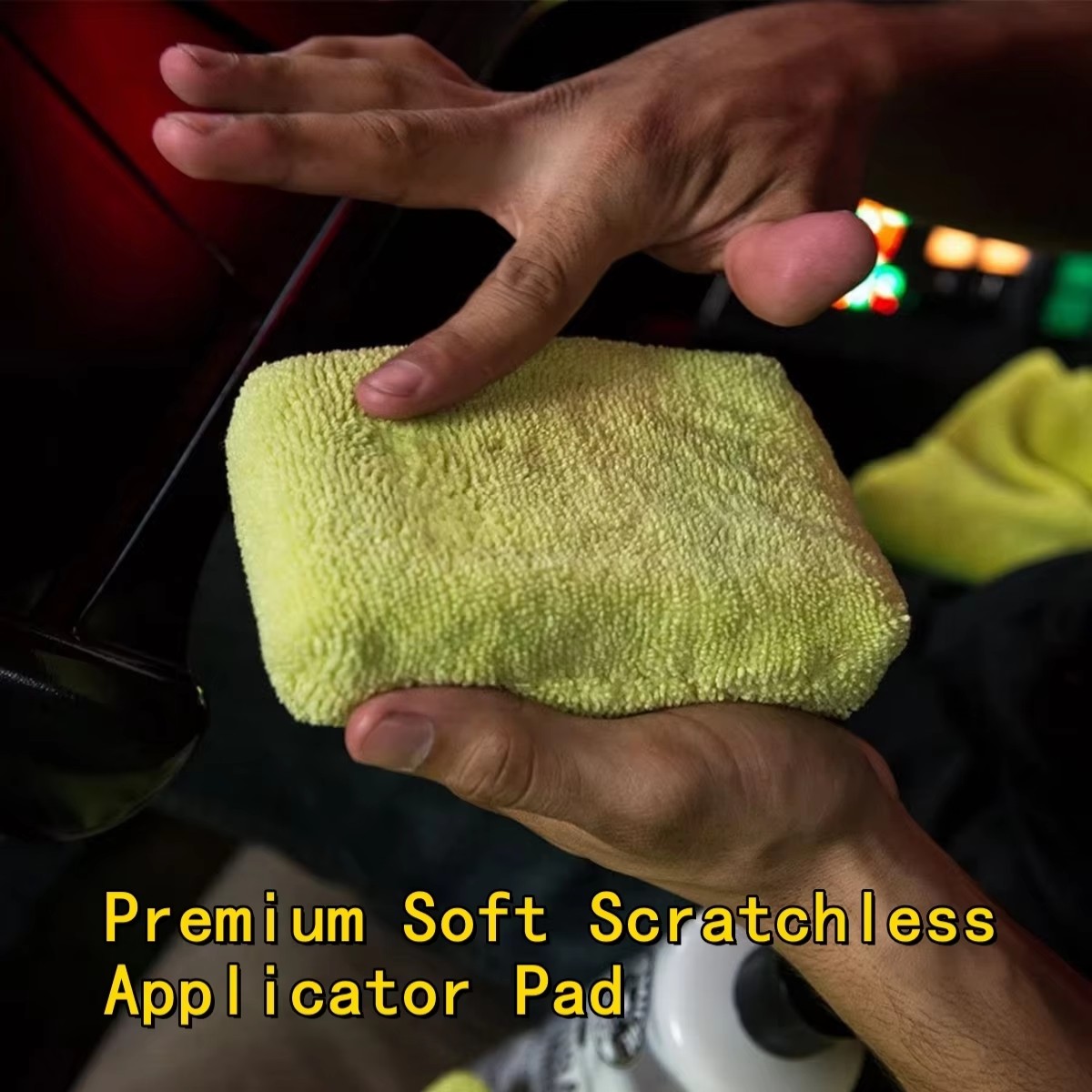 8 almohadillas aplicadoras de  - Wax Applicator Pad reseña y precio
